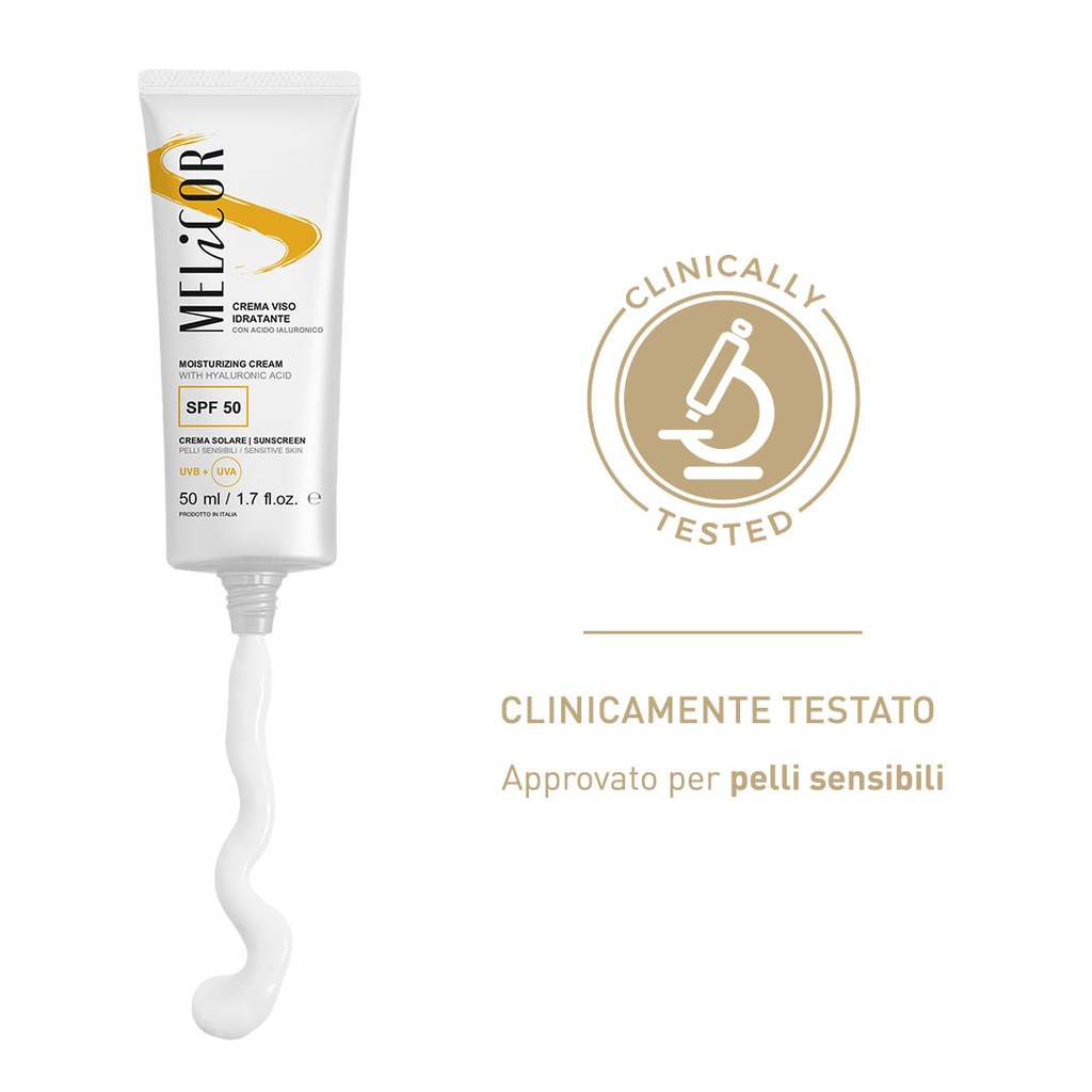 SPF 50 approvato per pelli sensibili